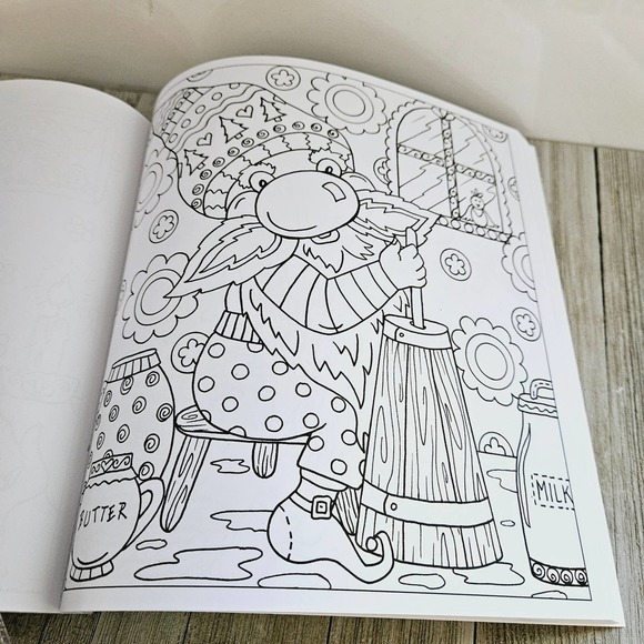 Zendoodle Colorscapes Gnomes at Home & Studio C 15 Colored Gel Pens Set - Picture 13 of 16